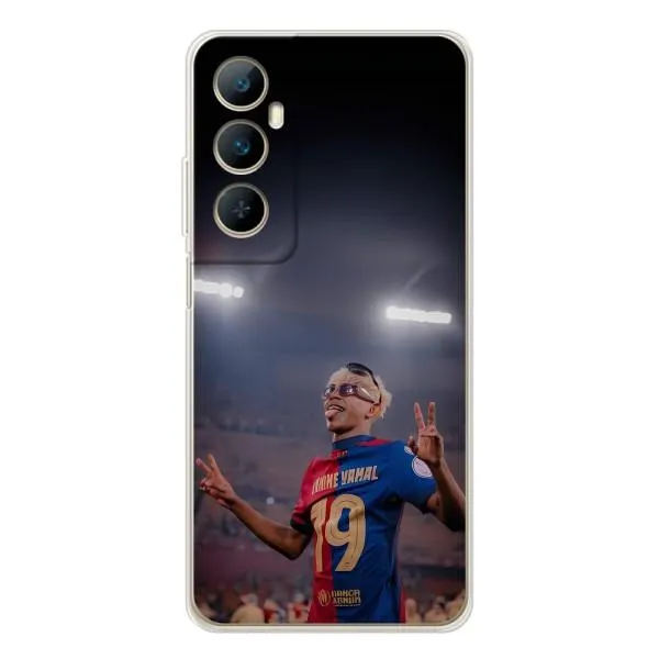 Чехол с принтом «Ямаль на стадионе» для Realme C75