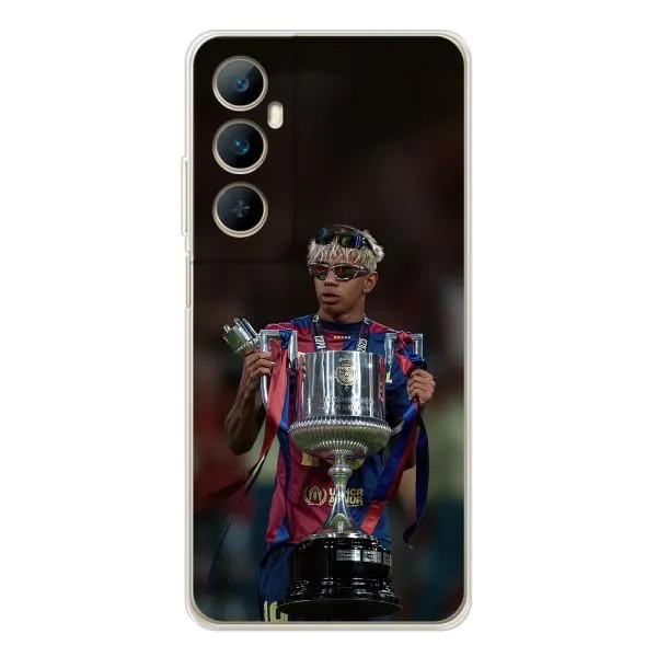 Чехол с принтом «Ямаль с кубком» для Realme C75
