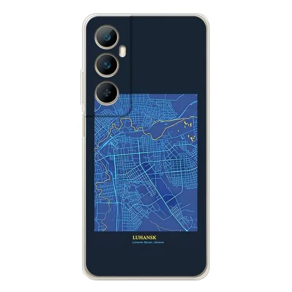 Чехол с принтом «Гуганск» для Realme C76 Чехол с принтом «Гуганск» для Realme C76