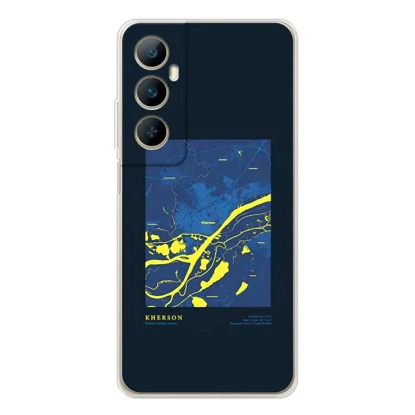 Чехол с принтом «Херсон» для Realme C76 Чехол с принтом «Херсон» для Realme C76