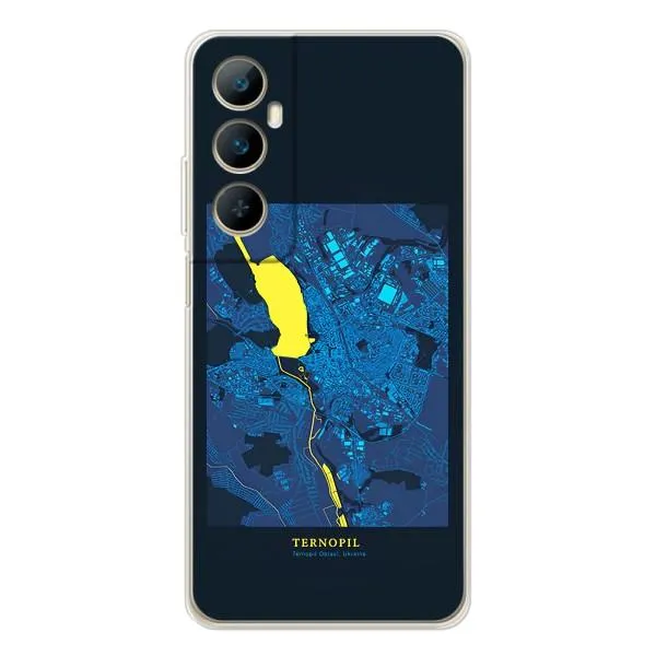 Чехол с принтом «Тернополь» для Realme C76 Чехол с принтом «Тернополь» для Realme C76