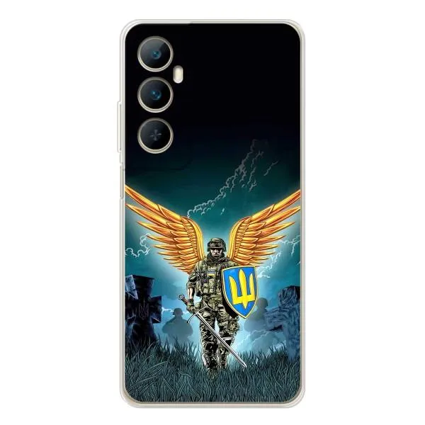 Чехол с принтом «Солдат ЗСУ» для Realme C76 Чехол с принтом «Солдат ЗСУ» для Realme C76