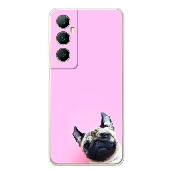 Чехол с принтом «Смешная собака» для Realme C76 Чехол с принтом «Смешная собака» для Realme C76