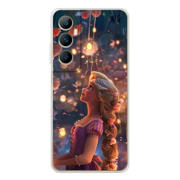 Чехол с принтом «Рапунцель фонарики» для Realme C76