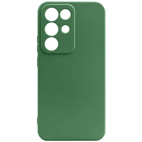 Чохол TPU GETMAN Liquid Silk Full Camera для Realme C85 Pro — Зелений