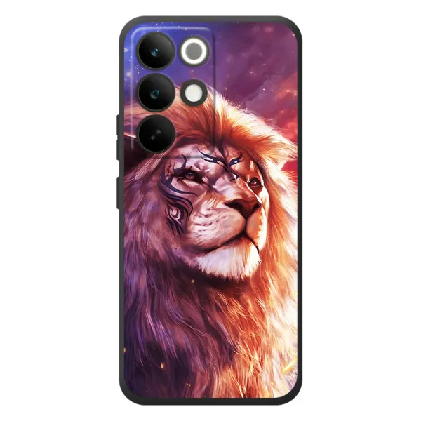 Чехол с принтом «Красочный Лев» для Realme C85 Pro