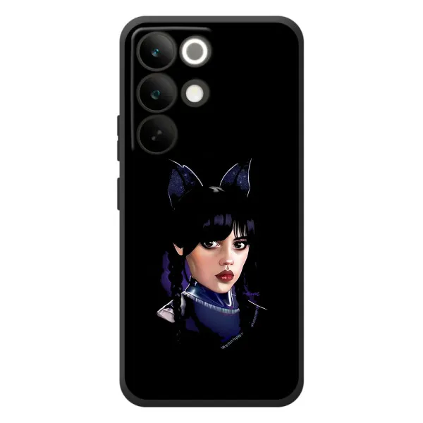 Чохол з принтом «серйозна Венздей» для Realme C85 Pro Чохол з принтом «серйозна Венздей» для Realme C85 Pro