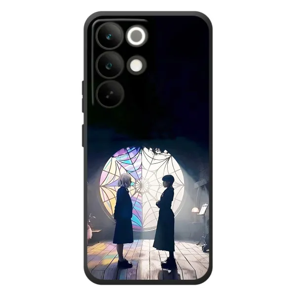 Чохол з принтом «Венздей та Інід» для Realme C85 Pro Чохол з принтом «Венздей та Інід» для Realme C85 Pro