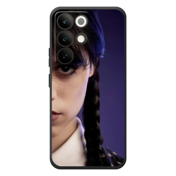 Чехол с принтом «Загадочный взгляд Уэнздей» для Realme C85 Pro