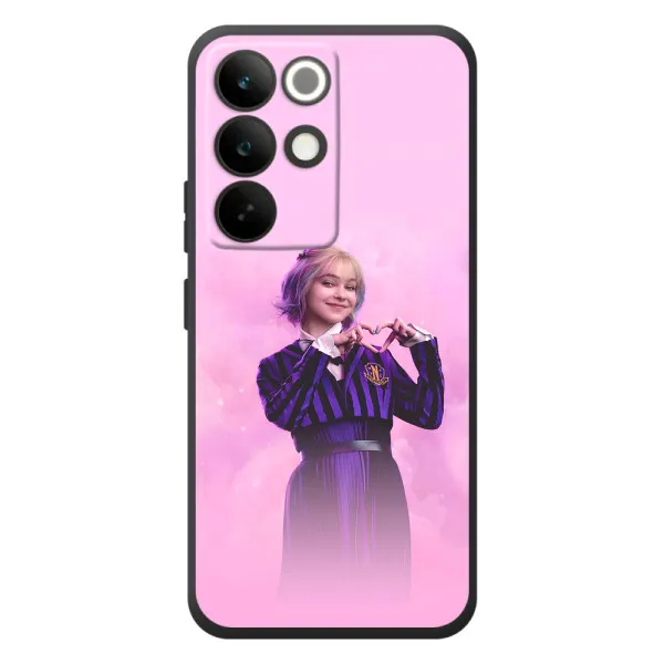 Чехол с принтом «Яркая Энид Уэнздей» для Realme C85 Pro