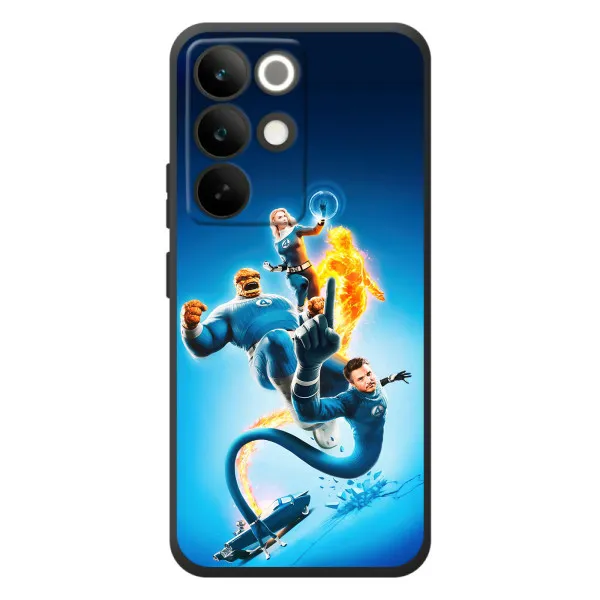 Чехол с принтом «Герои Фантастическая Четверка» для Realme C85 Pro Чехол с принтом «Герои Фантастическая Четверка» для Realme C85 Pro