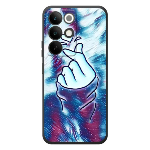 Чехол с принтом «Радужное сердце» для Realme C85