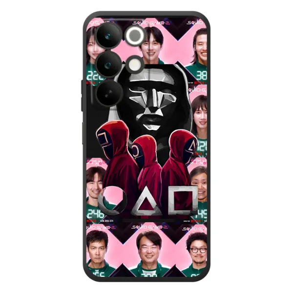 Чехол с принтом «Участники Игра кальмара» для Realme C85