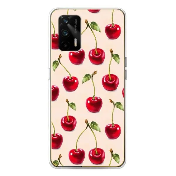 Чехол с принтом «Вишня» для Realme GT 5G