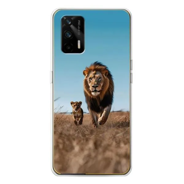 Чехол с принтом «Мусафа и Симба» для Realme GT 5G
