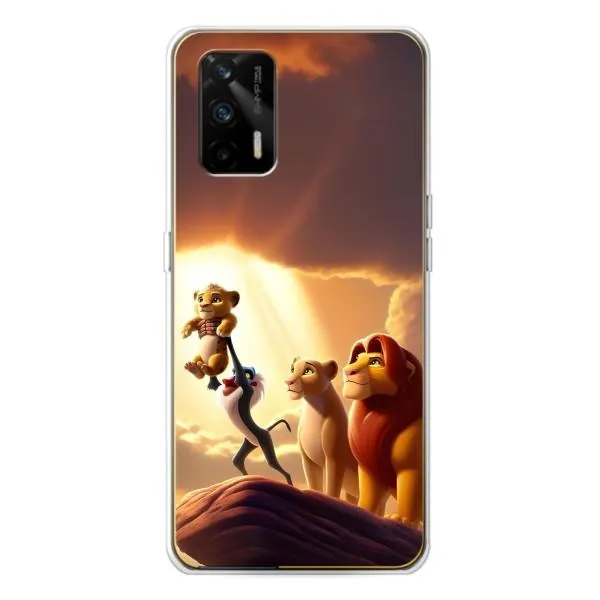 Чехол с принтом «Симба на презентации» для Realme GT 5G