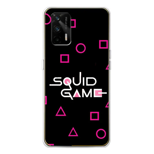 Чехол с принтом «Паттерн Игра кальмара» для Realme GT 5G Чехол с принтом «Паттерн Игра кальмара» для Realme GT 5G