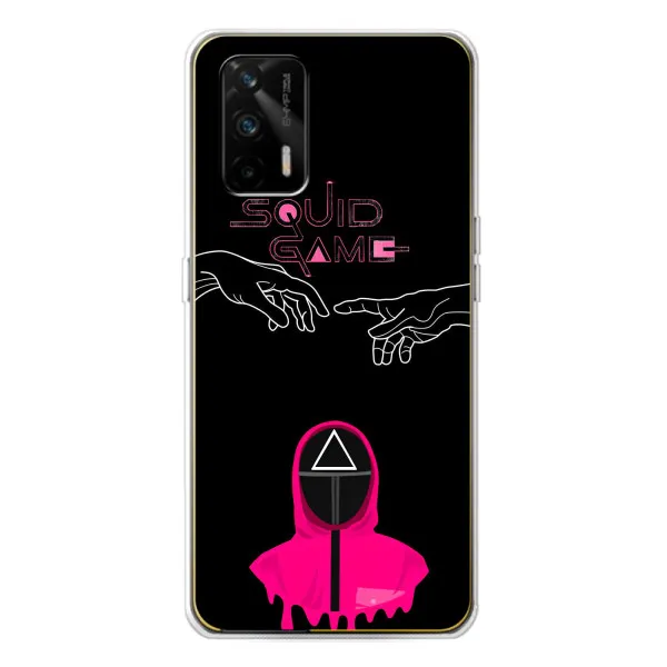 Чехол с принтом «Минимализм Игра кальмара» для Realme GT 5G Чехол с принтом «Минимализм Игра кальмара» для Realme GT 5G