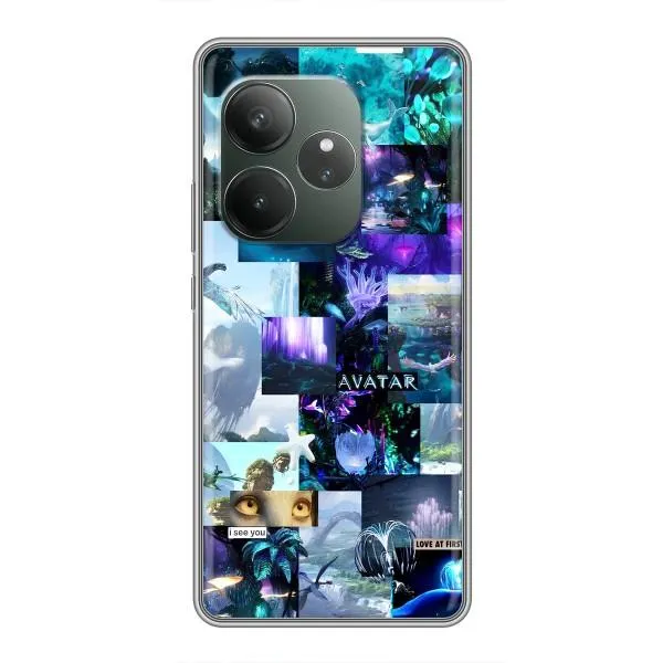 Чехол с принтом «коллаж Аватар» для Realme GT 6 Чехол с принтом «коллаж Аватар» для Realme GT 6