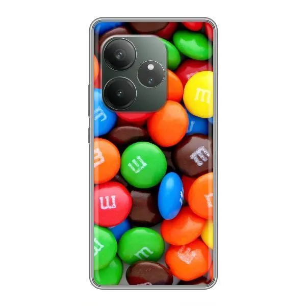 Чехол с принтом «MM's» для Realme GT 6 Чехол с принтом «MM's» для Realme GT 6