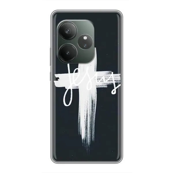 Чохол з принтом «Ісус» для Realme GT 6
