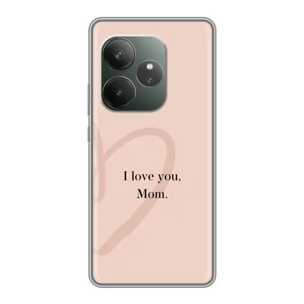 Чохол з принтом «Серце мамі» для Realme GT 6