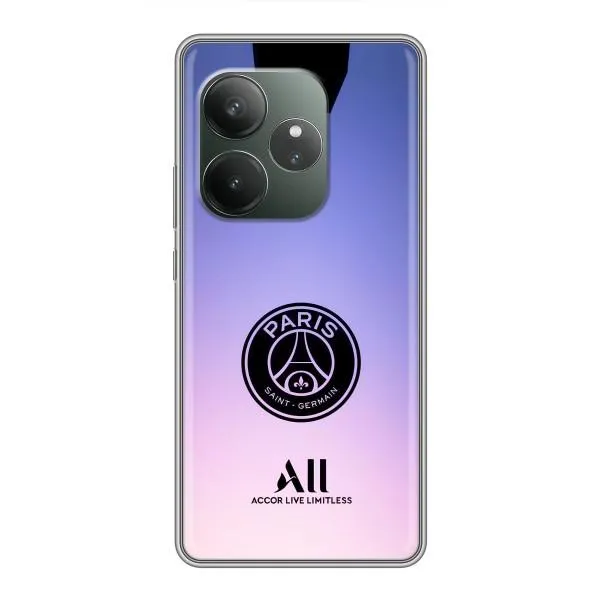 Чехол с принтом «лого PSG» для Realme GT 6T Чехол с принтом «лого PSG» для Realme GT 6T