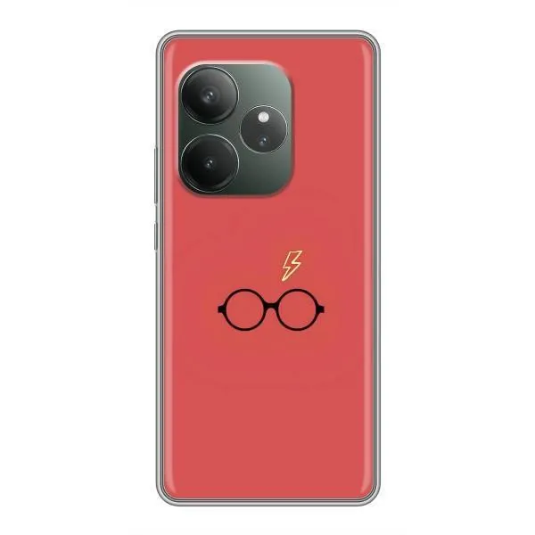 Чехол с принтом «шрам и очки» для Realme GT 6T