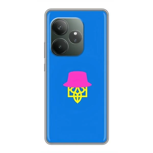 Чехол с принтом «Шапка на гербу» для Realme GT 6T Чехол с принтом «Шапка на гербу» для Realme GT 6T