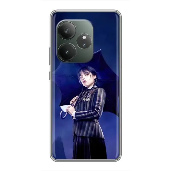 Чехол с принтом «Венсдей» для Realme GT 6T