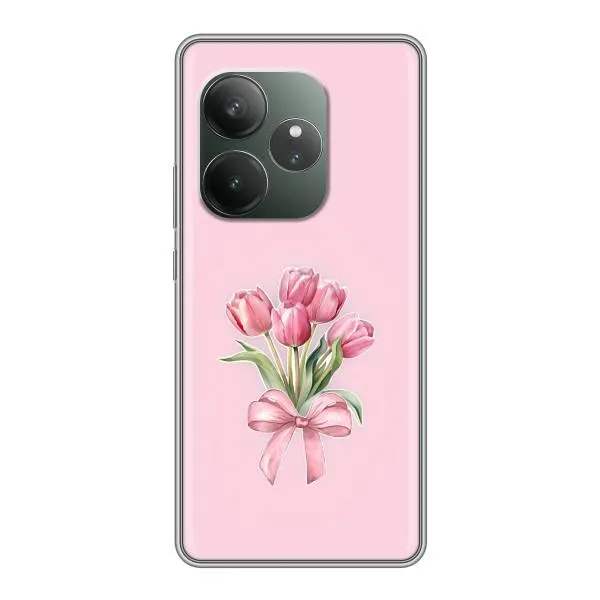 Чехол с принтом «Букет цветов» для Realme GT 6T
