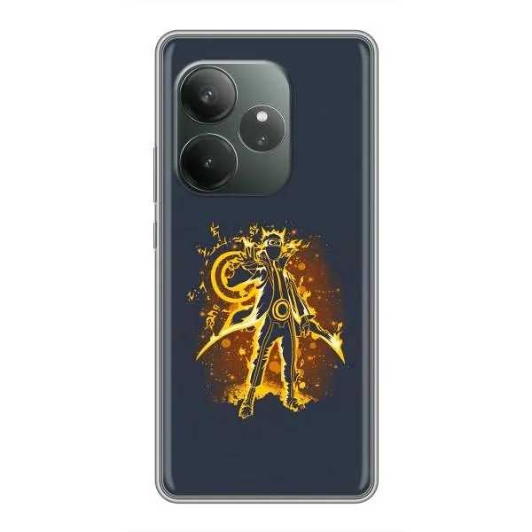 Чехол с принтом «золотой Наруто» для Realme GT 6T Чехол с принтом «золотой Наруто» для Realme GT 6T