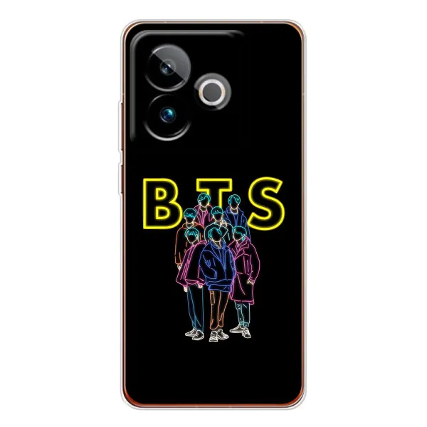 Чехол с принтом «BTS стайл» для Realme GT 7