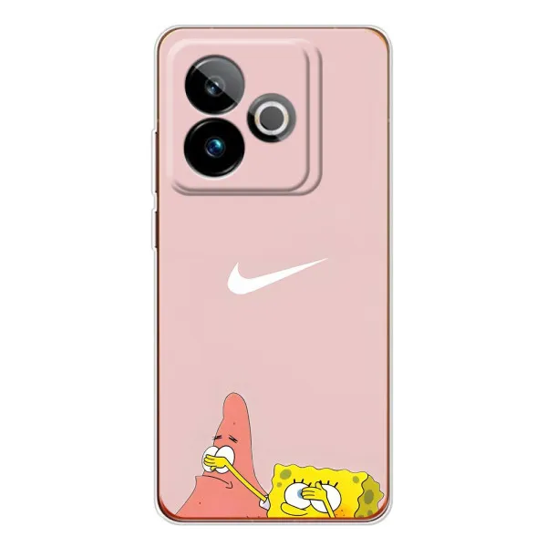 Чехол с принтом «Патрик и Губка» для Realme GT 7