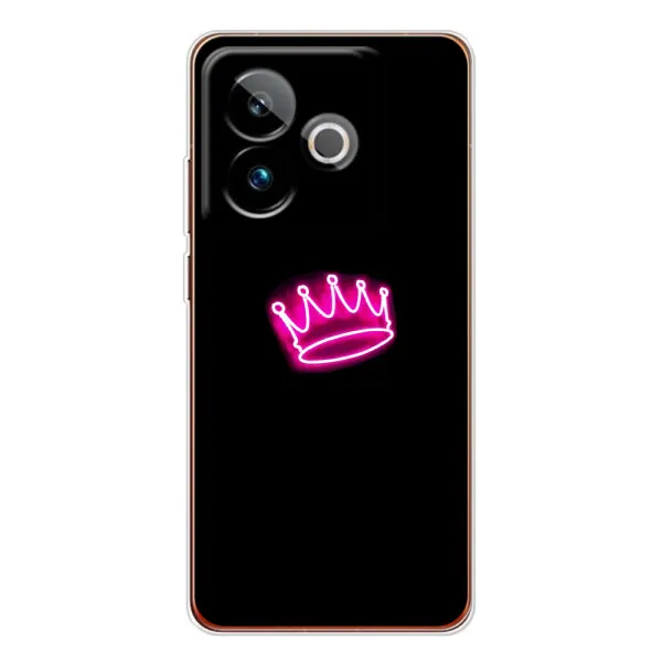 Чехол с принтом «Яркая корона» для Realme GT 7 Чехол с принтом «Яркая корона» для Realme GT 7