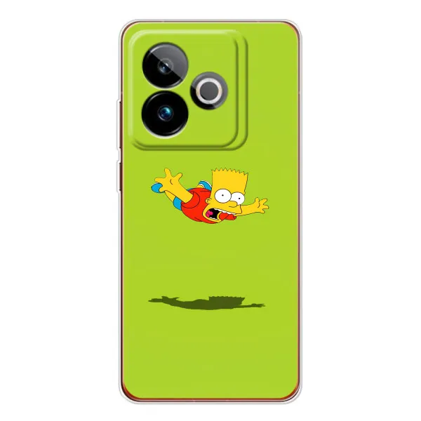 Чехол с принтом «Барт Симпсон» для Realme GT 7 Чехол с принтом «Барт Симпсон» для Realme GT 7
