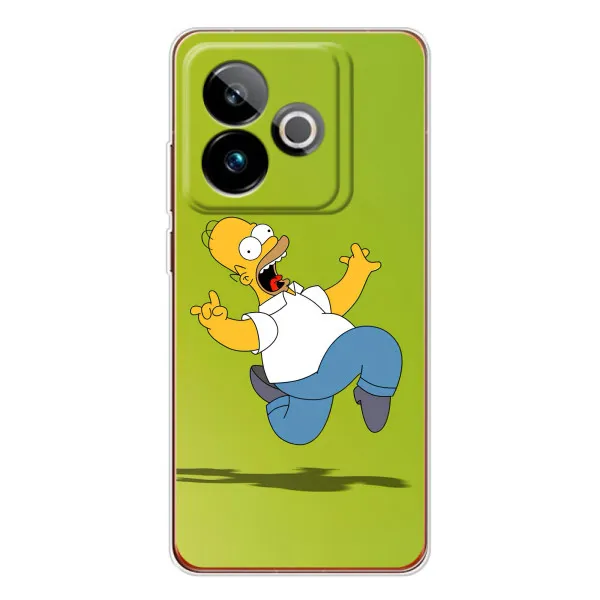 Чехол с принтом «Гомер Симпсон» для Realme GT 7 Чехол с принтом «Гомер Симпсон» для Realme GT 7