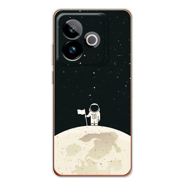 Чехол с принтом «На луне» для Realme GT 7