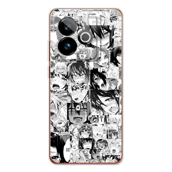 Чехол с принтом «Ahegao manga» для Realme GT 7T Чехол с принтом «Ahegao manga» для Realme GT 7T