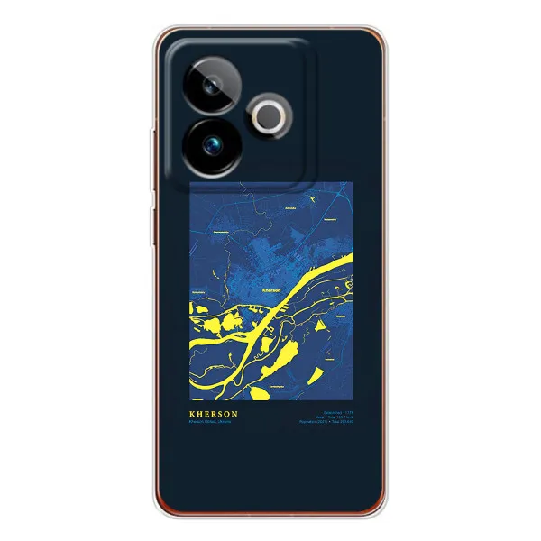 Чохол з принтом «Херсон» для Realme GT 7T Чохол з принтом «Херсон» для Realme GT 7T