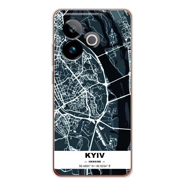 Чохол з принтом «Київ» для Realme GT 7T Чохол з принтом «Київ» для Realme GT 7T