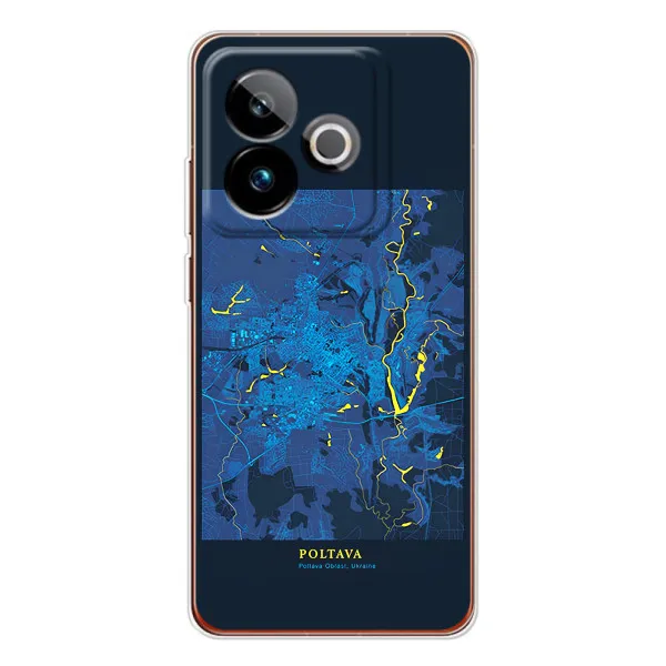 Чохол з принтом «Полтава» для Realme GT 7T Чохол з принтом «Полтава» для Realme GT 7T
