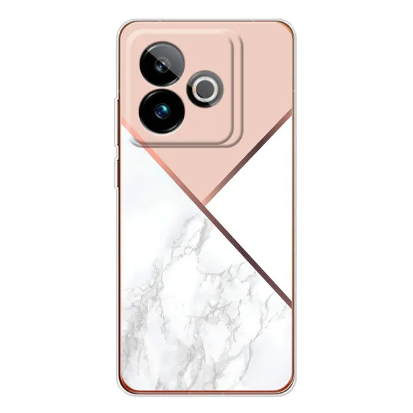 Чехол с принтом «Тройной мрамор» для Realme GT 7T Чехол с принтом «Тройной мрамор» для Realme GT 7T