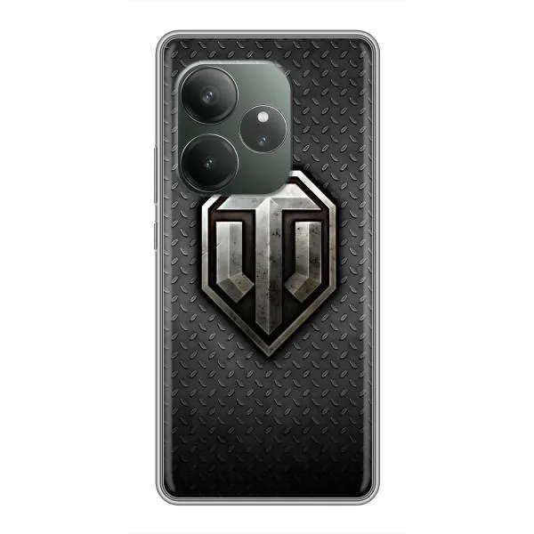 Чехол с принтом «Лого Tanks» для Realme GT Neo 6 SE Чехол с принтом «Лого Tanks» для Realme GT Neo 6 SE