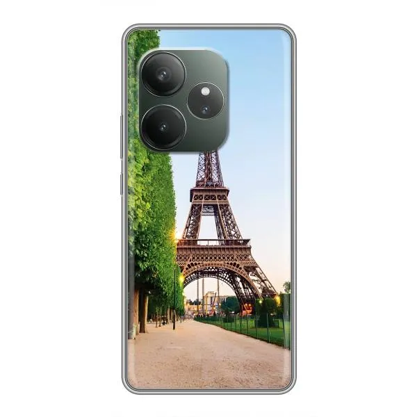 Чехол с принтом «Дорога в Париж» для Realme GT Neo 6 SE Чехол с принтом «Дорога в Париж» для Realme GT Neo 6 SE