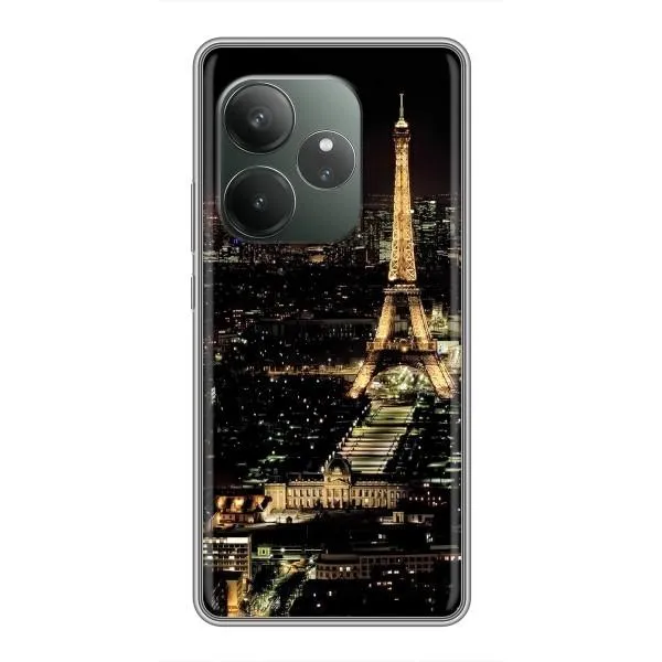 Чехол с принтом «Ночной Париж» для Realme GT Neo 6 SE Чехол с принтом «Ночной Париж» для Realme GT Neo 6 SE