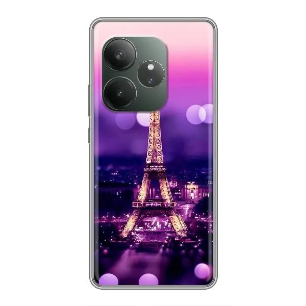Чехол с принтом «Париж Башня» для Realme GT Neo 6 SE Чехол с принтом «Париж Башня» для Realme GT Neo 6 SE