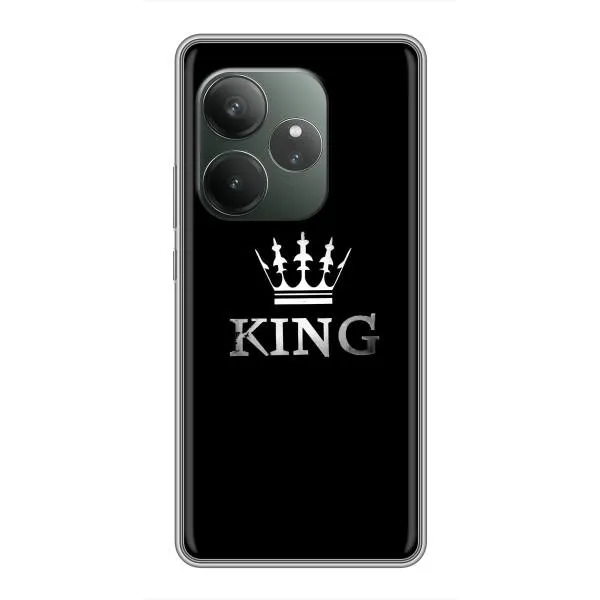 Чехол с принтом «KING» для Realme GT Neo 6 SE Чехол с принтом «KING» для Realme GT Neo 6 SE