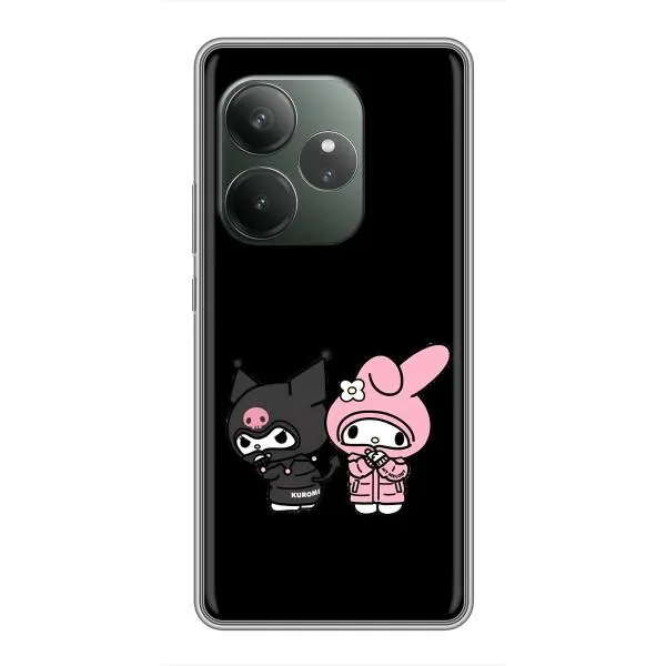 Чехол с принтом «Куроми и Мелоди» для Realme GT Neo 6 SE Чехол с принтом «Куроми и Мелоди» для Realme GT Neo 6 SE