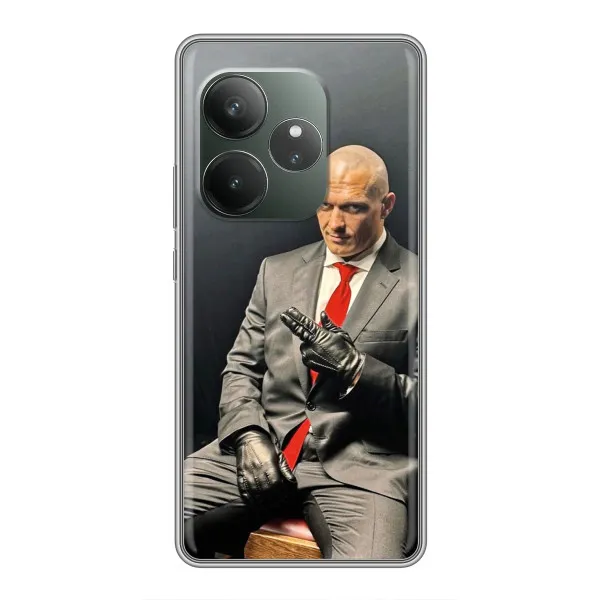 Чохол з принтом «Усик Hitman» для Realme GT Neo 6 SE Чохол з принтом «Усик Hitman» для Realme GT Neo 6 SE